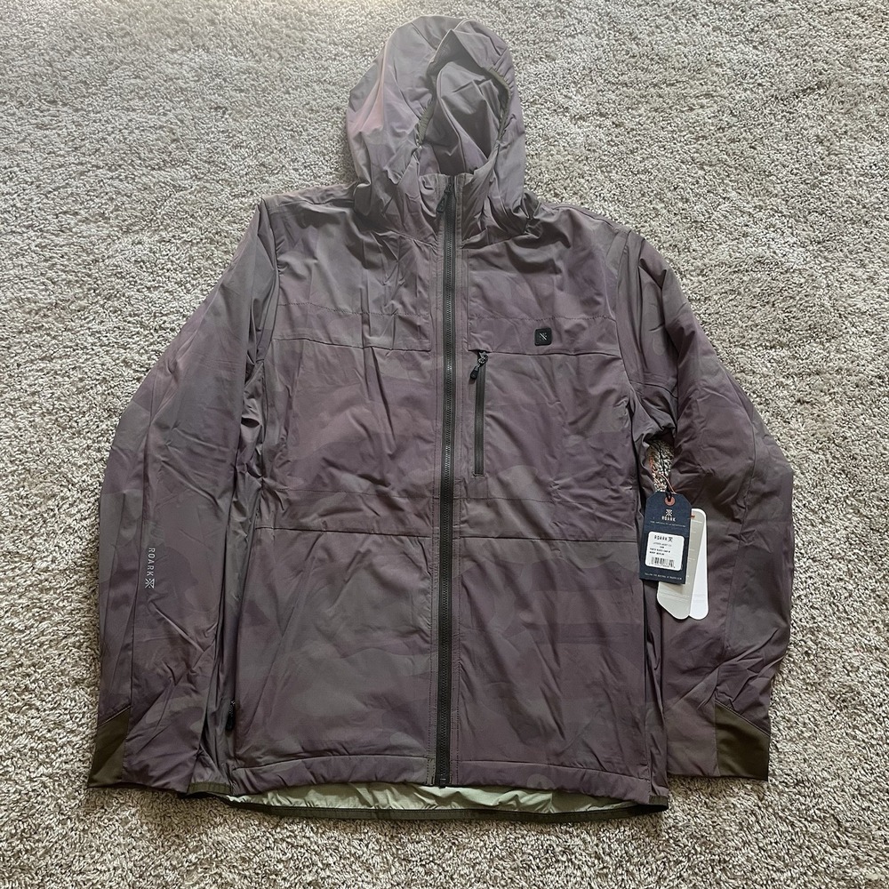 New‎ ROARK Layover 2.0 Jacket Camo Men's Lightweight Insulated Coat with Hood